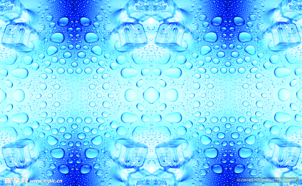 水珠背景