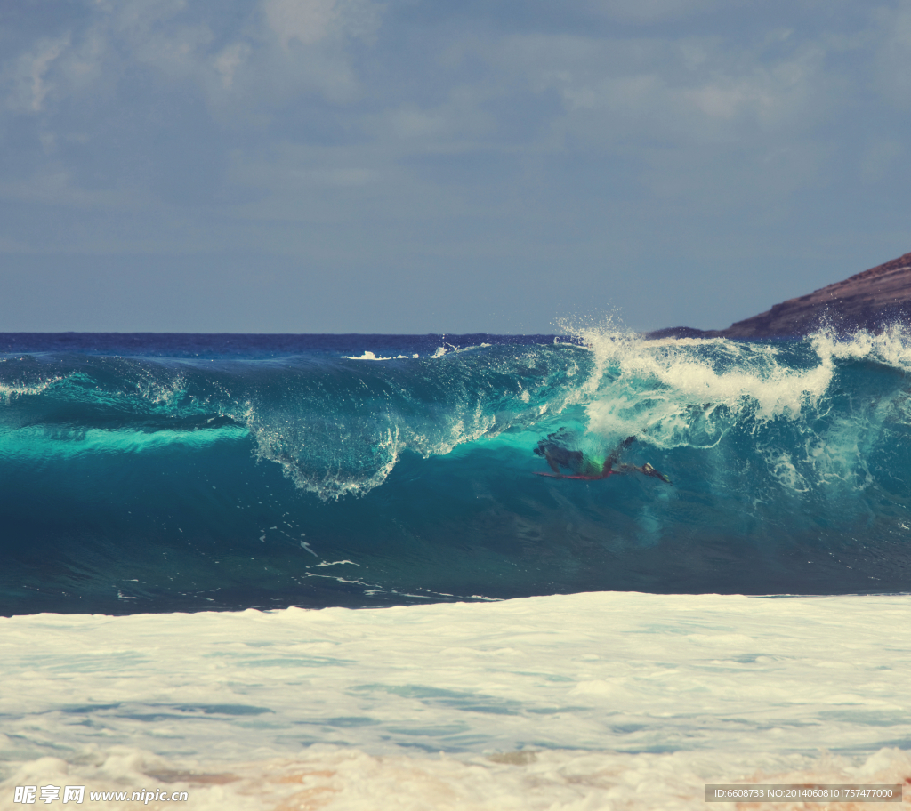 海浪大浪波浪