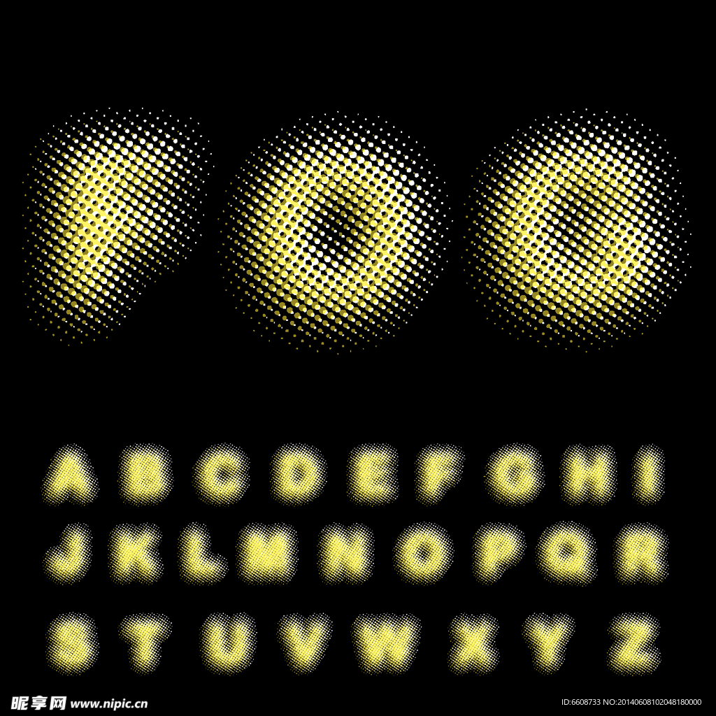 英文字母字体设计