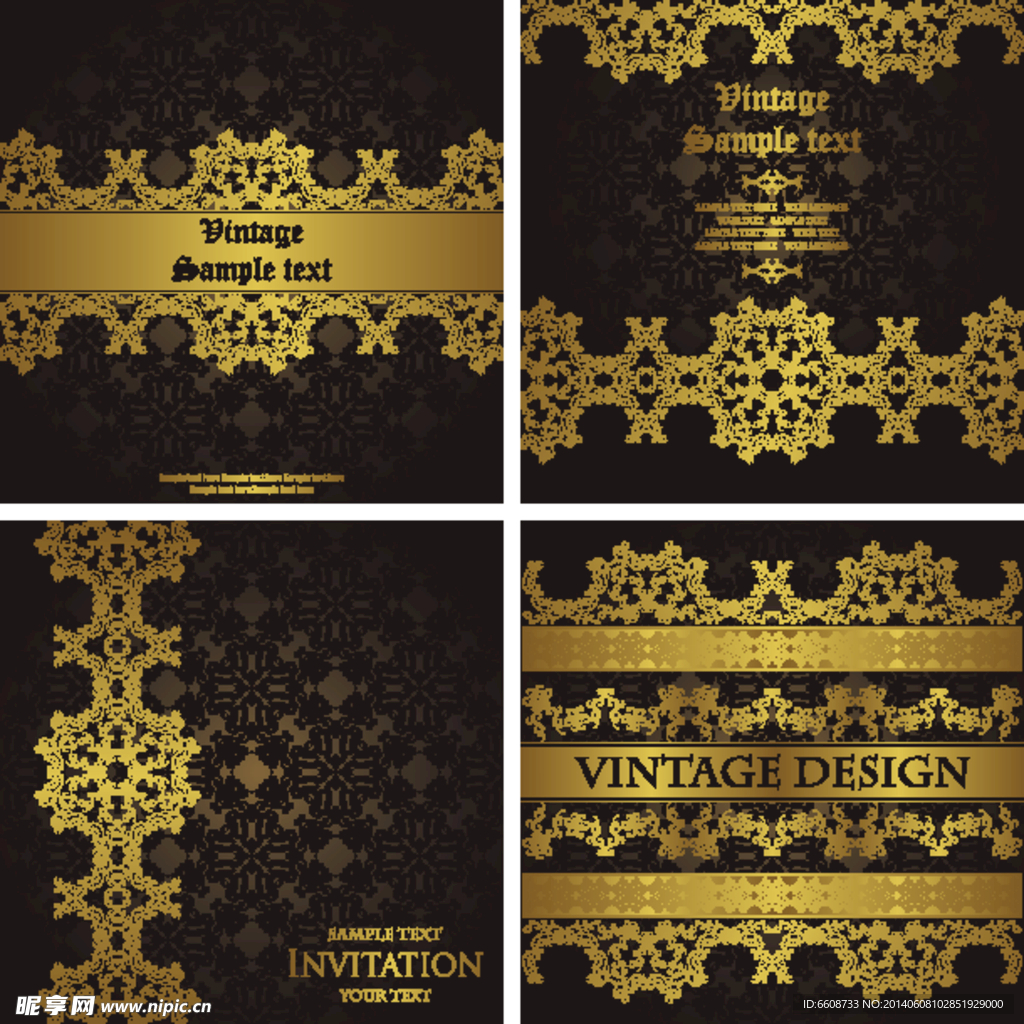 欧式花纹背景壁纸墙纸