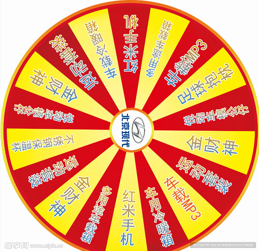 活动抽奖品
