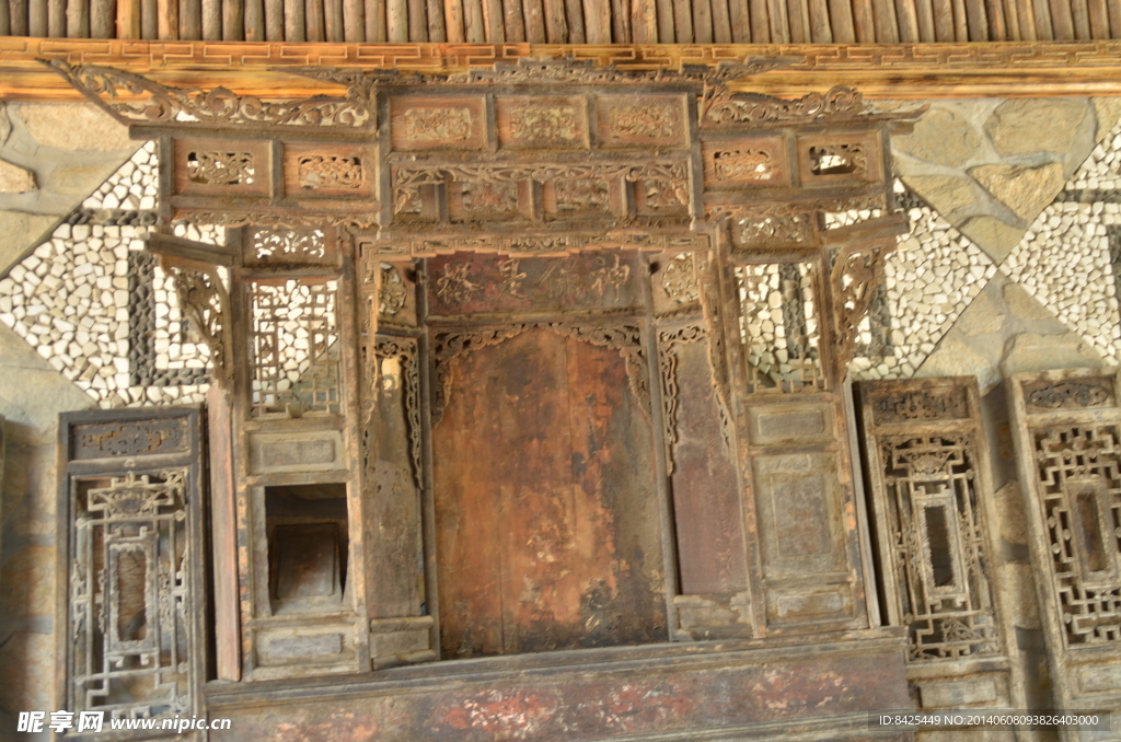 中国古典门框