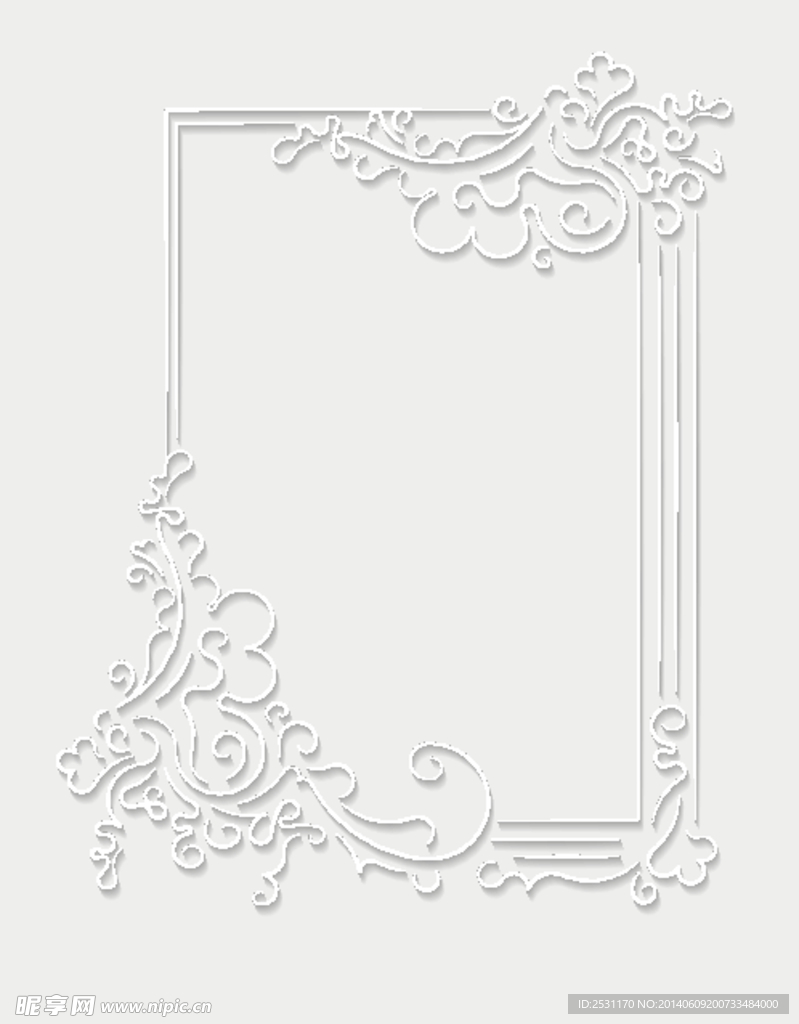 剪纸花纹