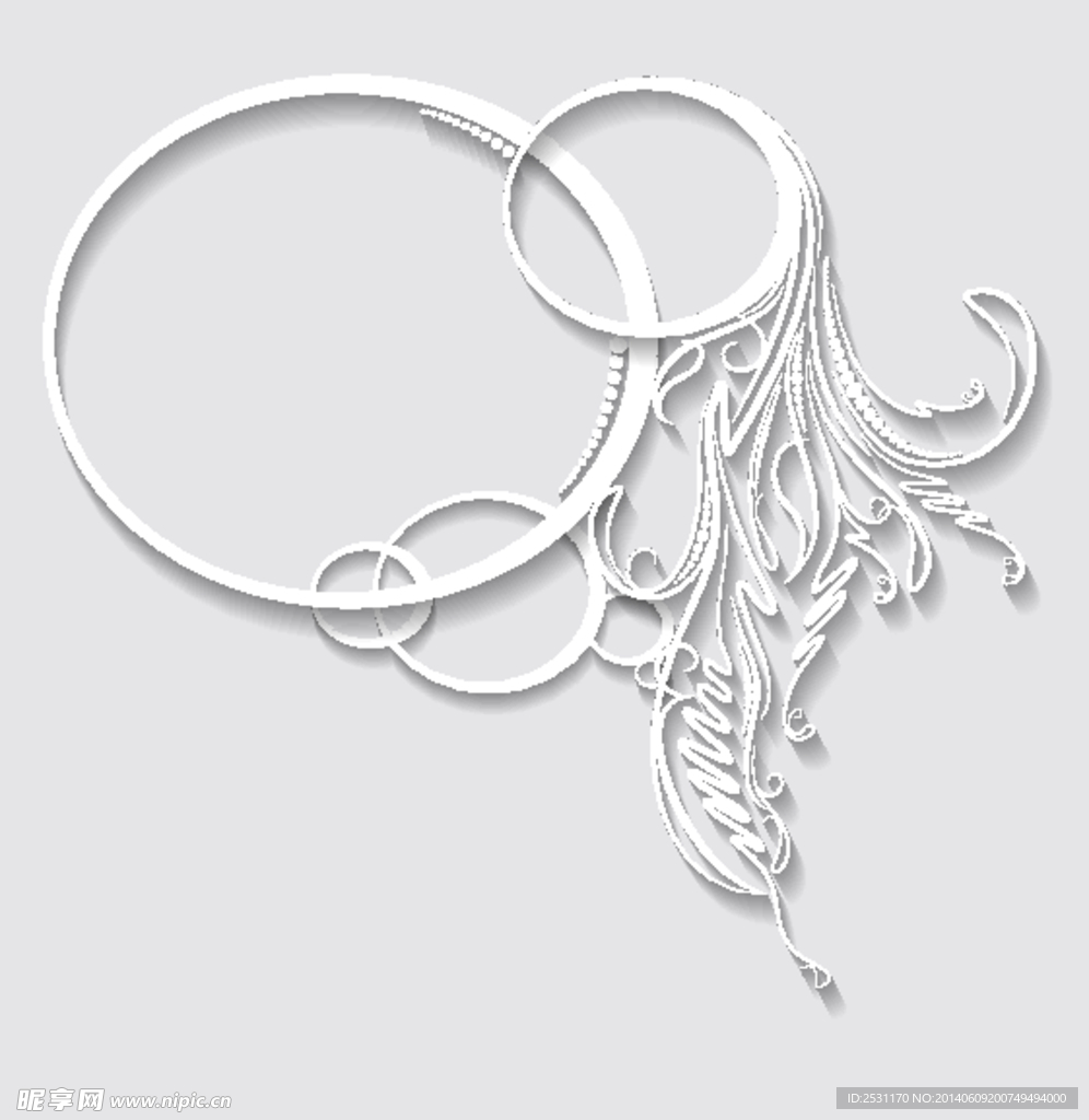 剪纸花纹