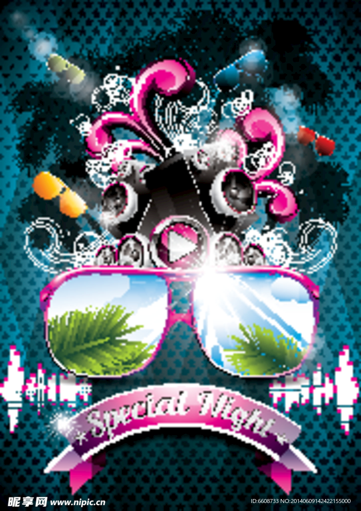 flyer 夏季广告海报传