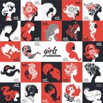 时尚美女 女孩 女性