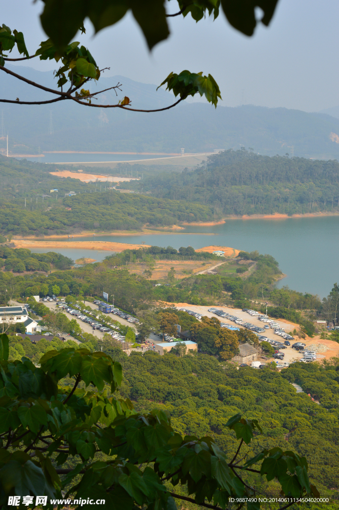 湖光山色