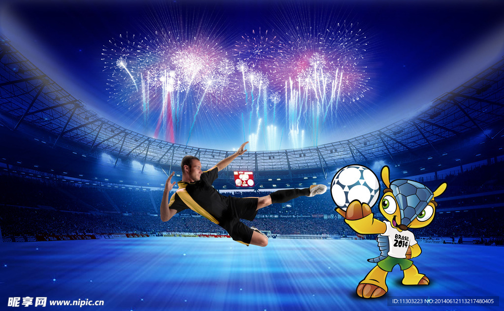 巴西世界杯海报