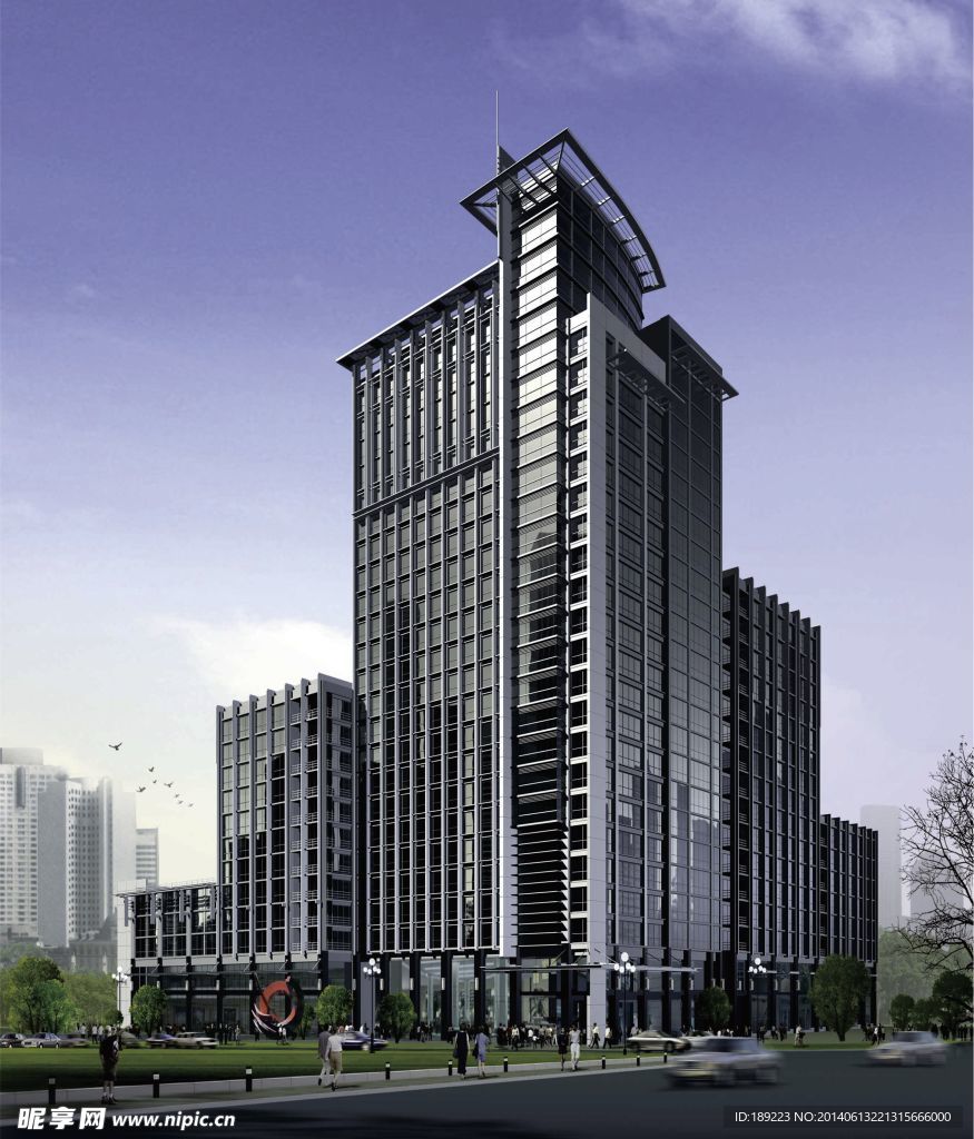 3D建筑效果图