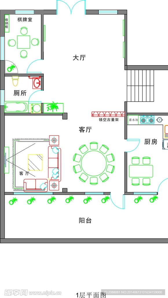 室内设计平面图