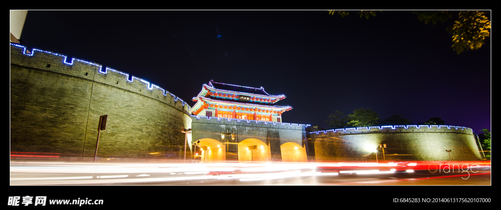 惠州朝京门夜景