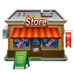 商铺建筑 商店建筑 别