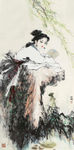 执扇仕女