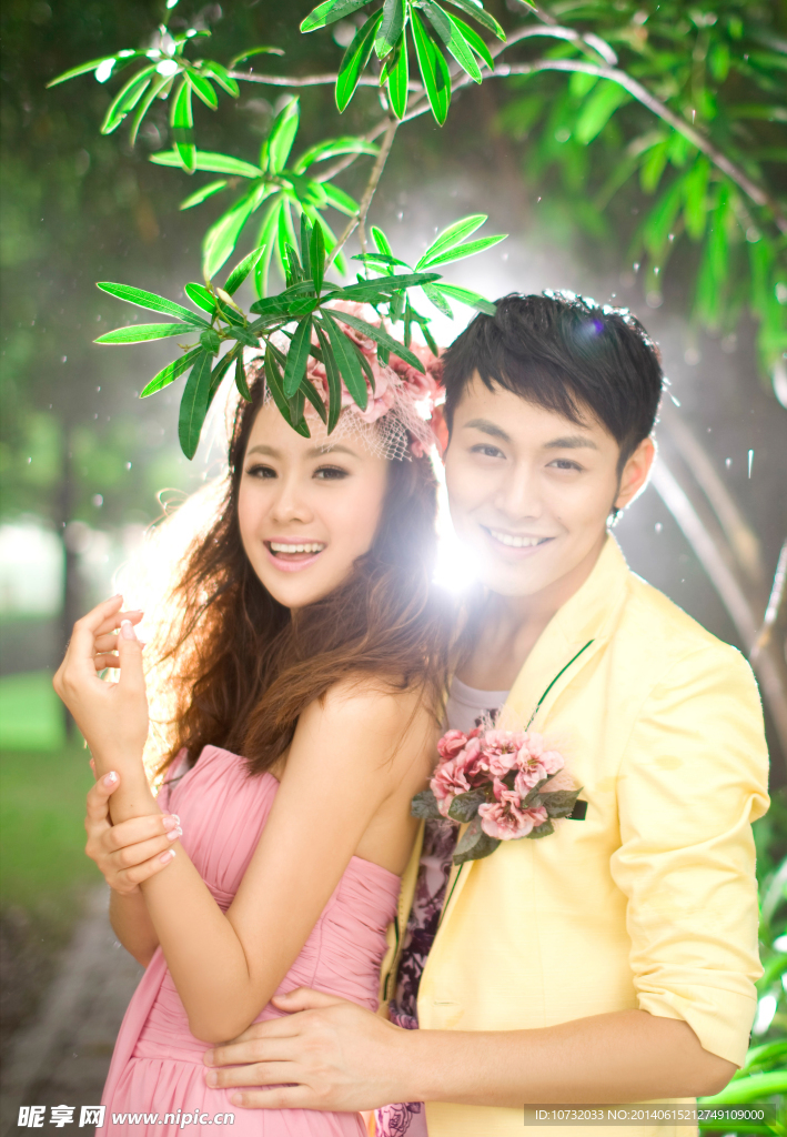 个性婚纱照 婚纱照