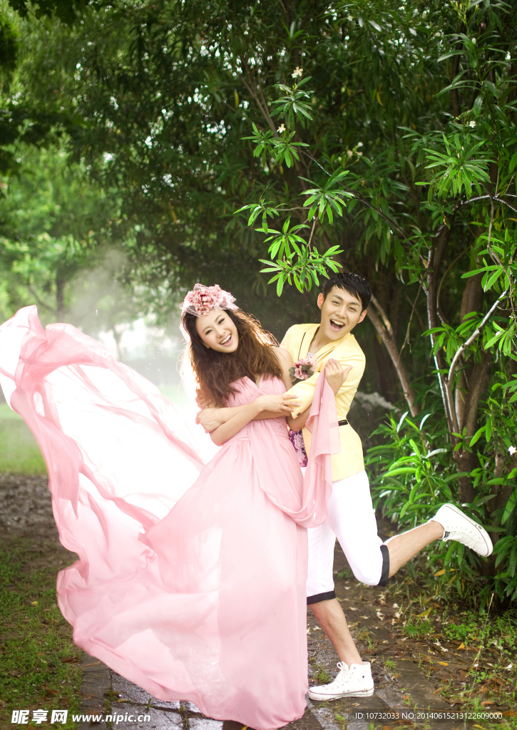 个性婚纱照 婚纱照