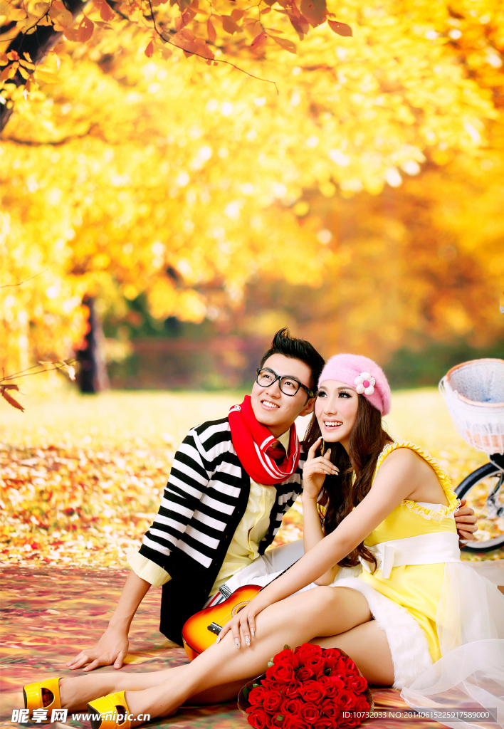 个性婚纱照 婚纱照