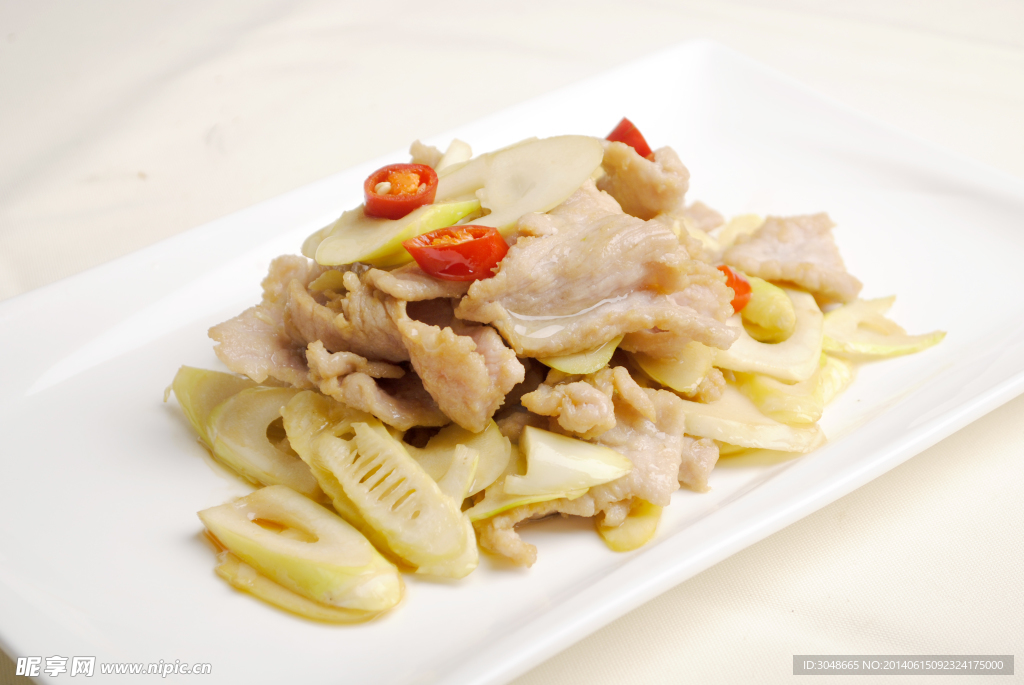 春笋炒肉片