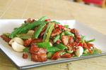 家乡小炒肉 蒜苔炒肉