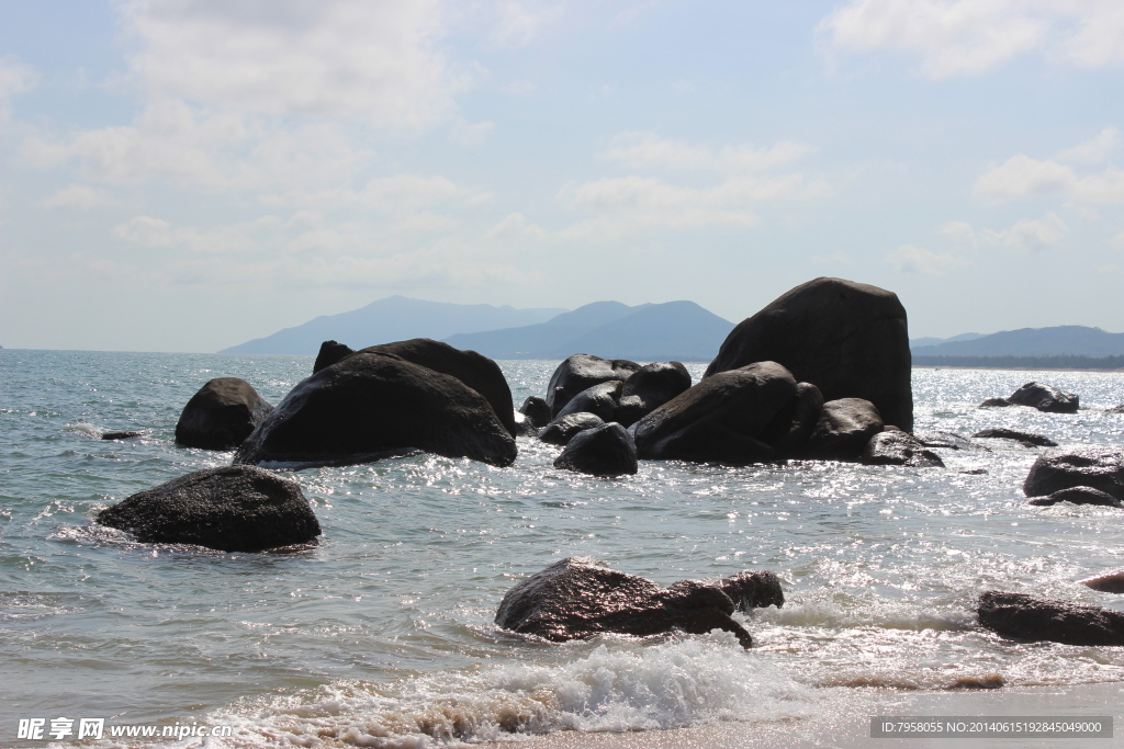 海与蓝天