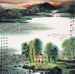 青绿山水