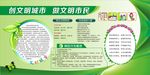 创文明城市机关板报