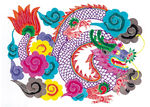 龙剪纸