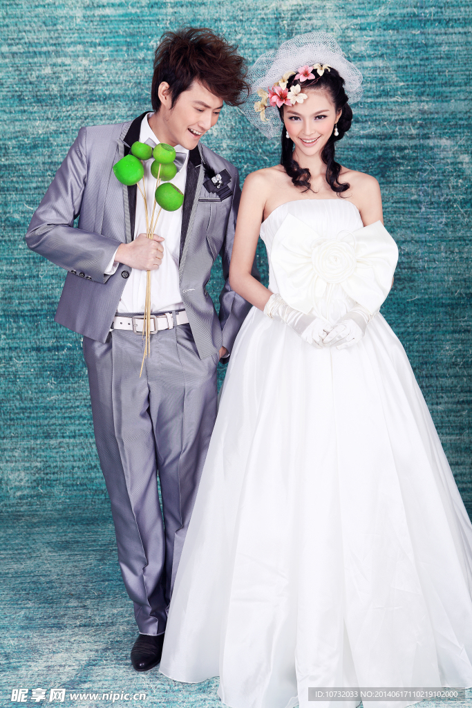 个性婚纱照 婚纱照