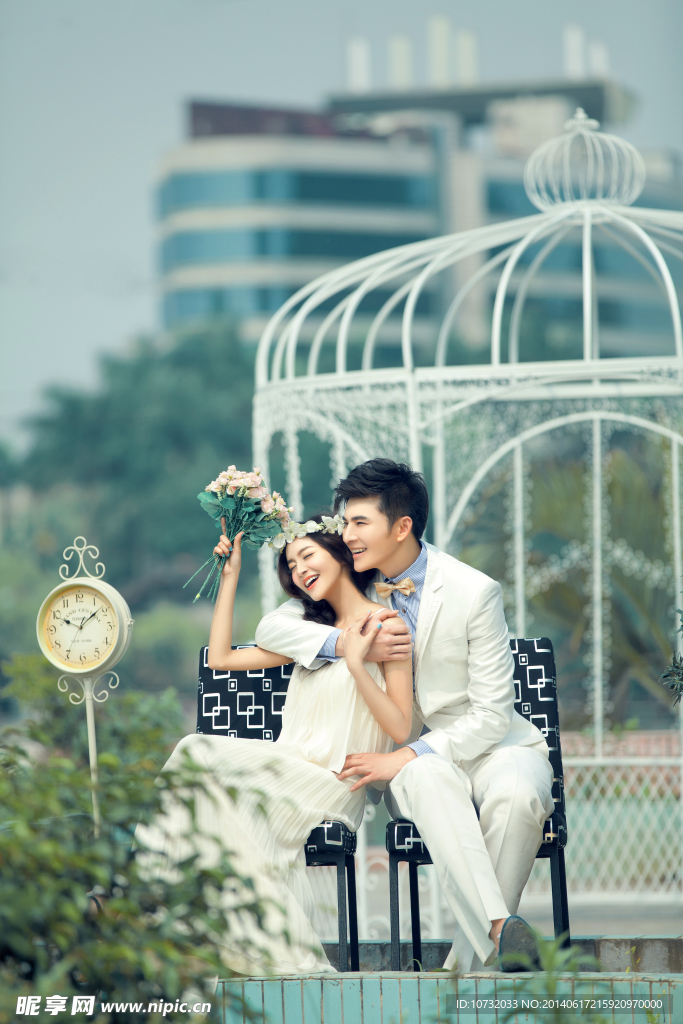 个性婚纱照 婚纱照