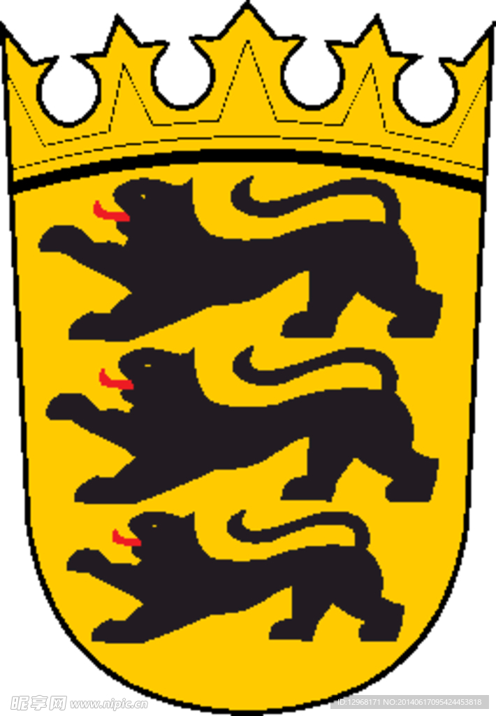 狮子麒麟徽标
