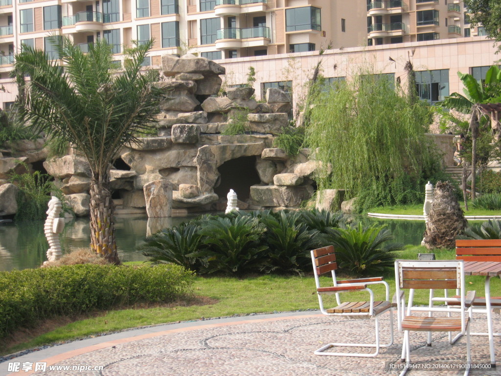 诸暨闹中取静风景