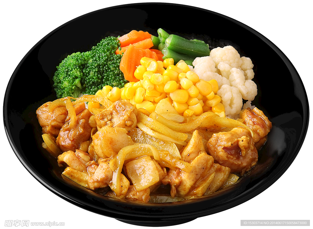 咖喱鸡肉丼