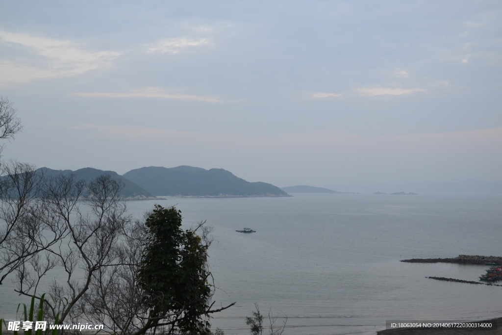 上川岛月亮湾海景