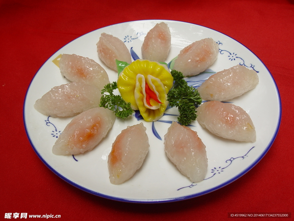 水晶虾饺