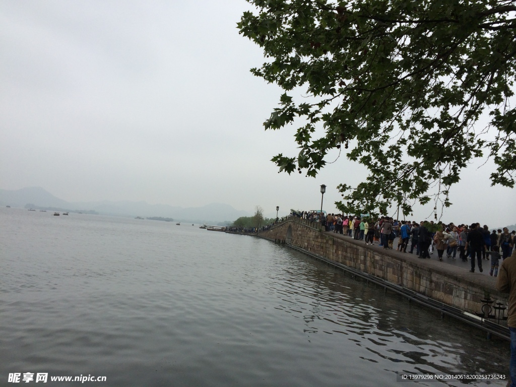 西湖断桥风景