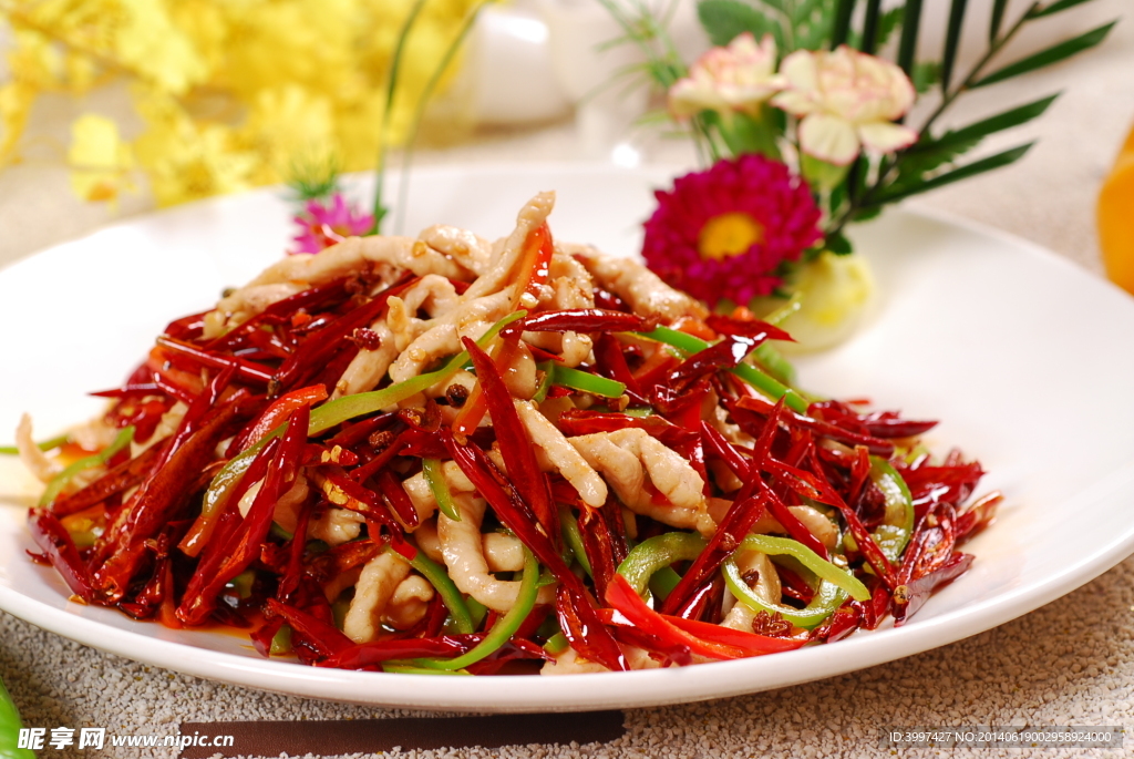 干煸鸡丝