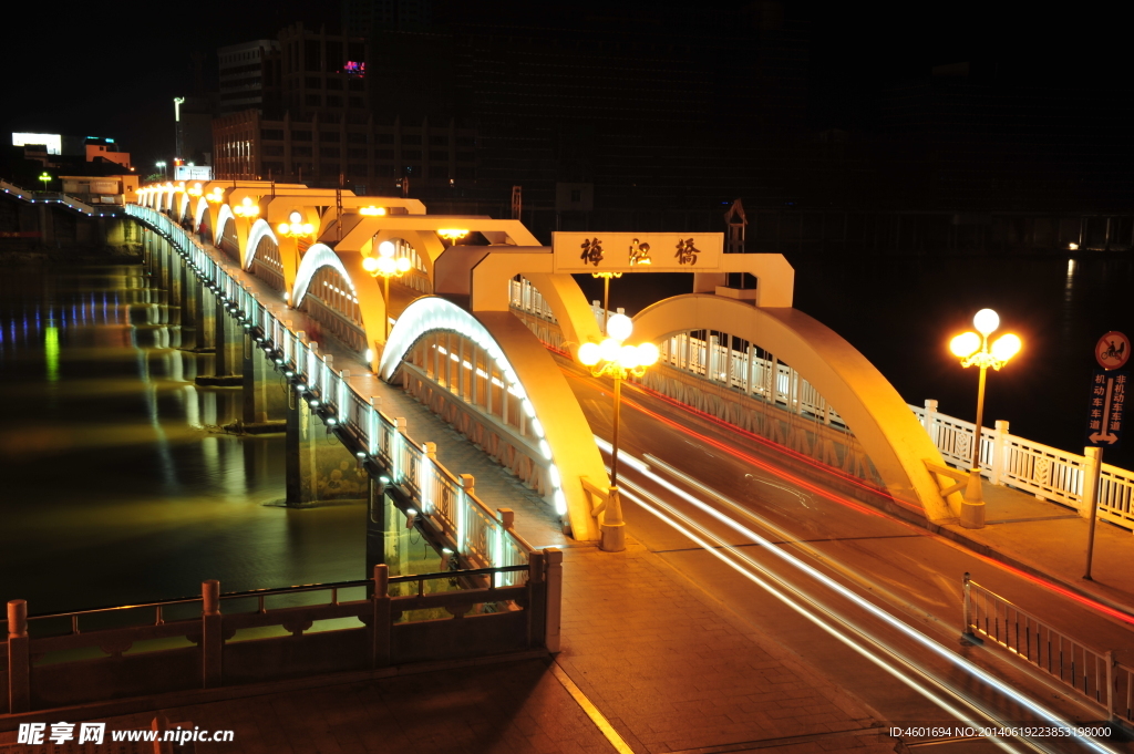 梅江桥夜景jpg