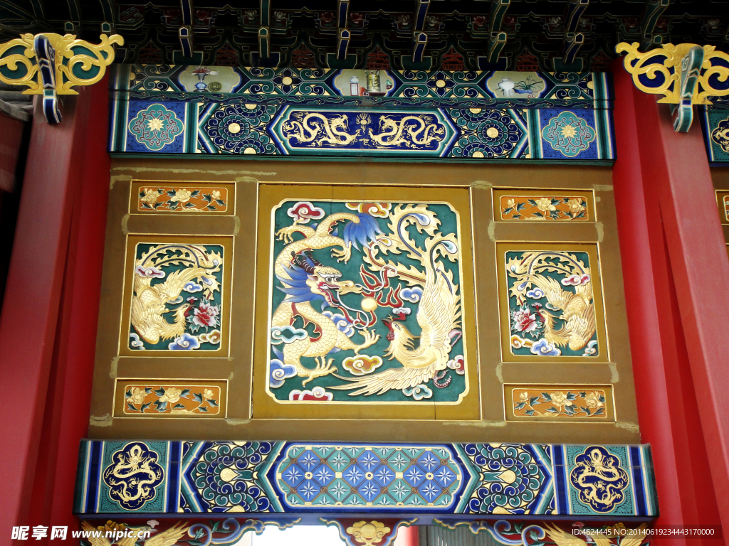 彩绘建筑