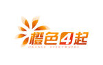 橙色四起新闻频道标志