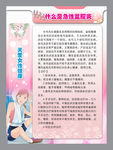 医院展板 关爱女性健