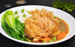 炸鸡排套餐