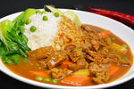 咖喱牛肉套餐