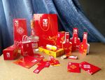 婚庆包装设计（展开图）