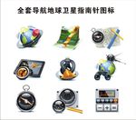导航地球卫星指南针UI