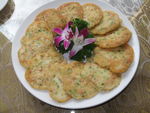 鸡蛋葱花脆饼