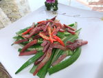 丝瓜肉丝