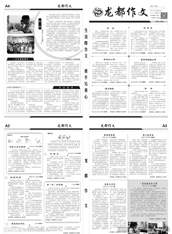 龙都作文报