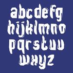 水彩画字体 PS字体