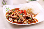 茄子肉丝 菜肴