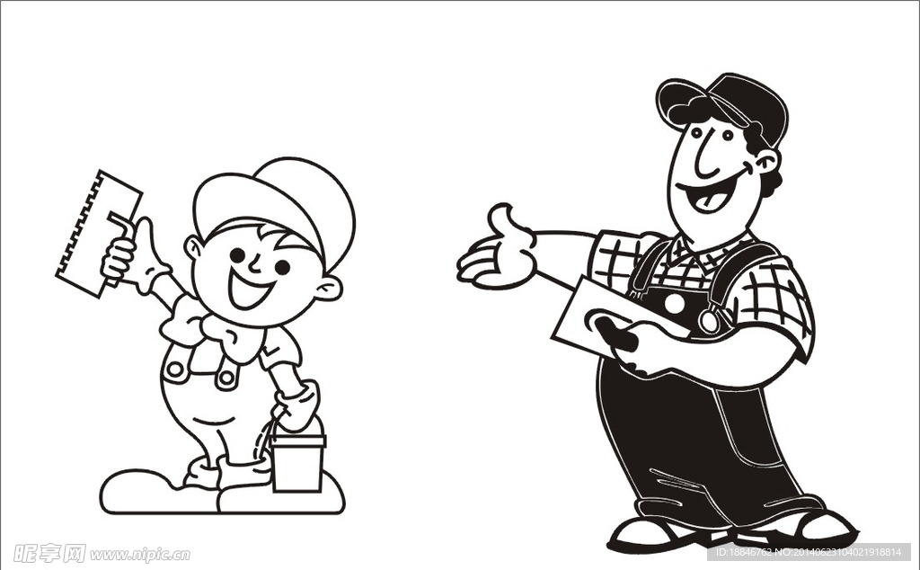 粉刷工人 粉刷匠