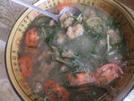 海带鲜肉汤